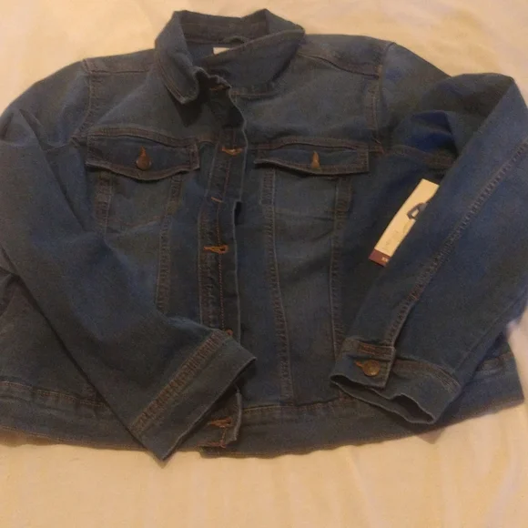 NWT Social Standard by Sanctuary Women's Jean Jacket Size:XXL - Picture 8 of 11